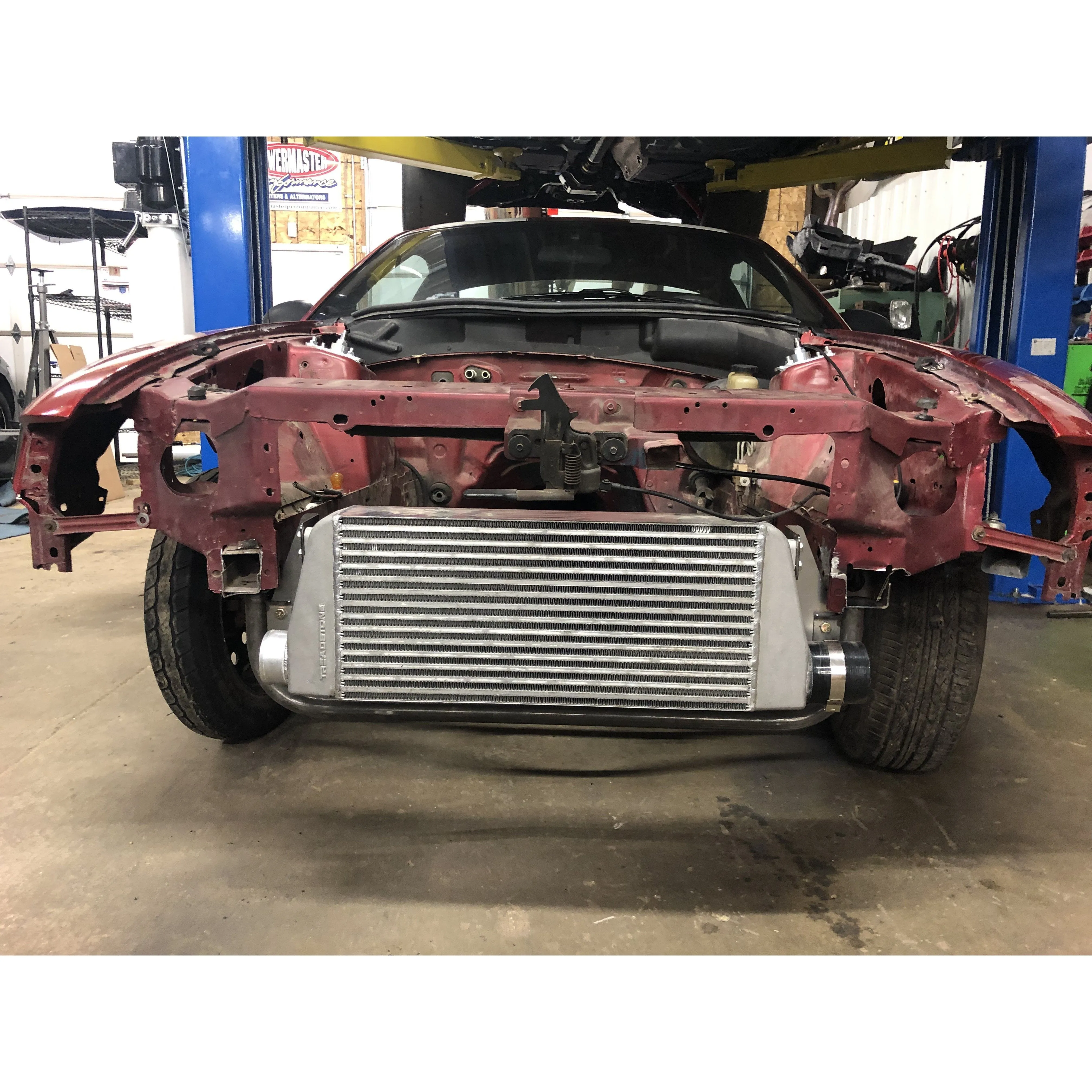 1994-04 Mustang SN95 Edge Lower Radiator Support and Intercooler Mounting System (Bolt In/Weld In)