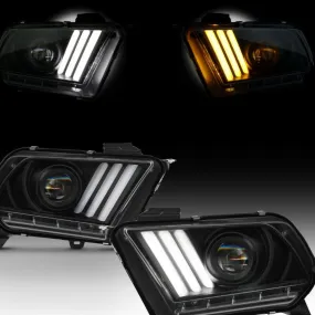 2010-2012 Ford Mustang Headlights (Factory halogen Models Only)