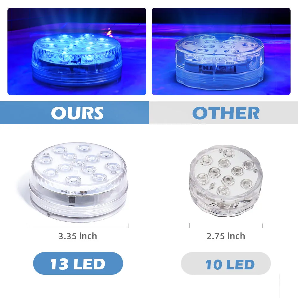 28 Key IR Remote Control Submersible LED Lights