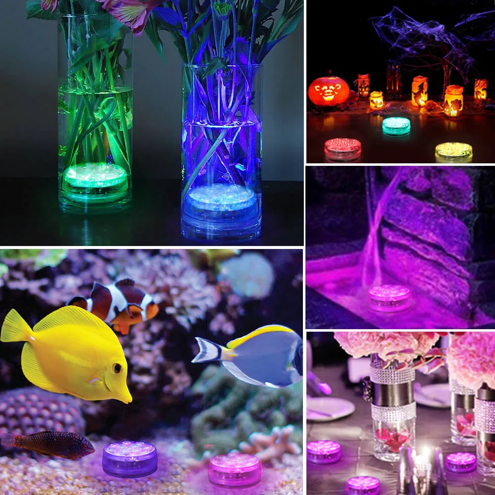 28 Key IR Remote Control Submersible LED Lights