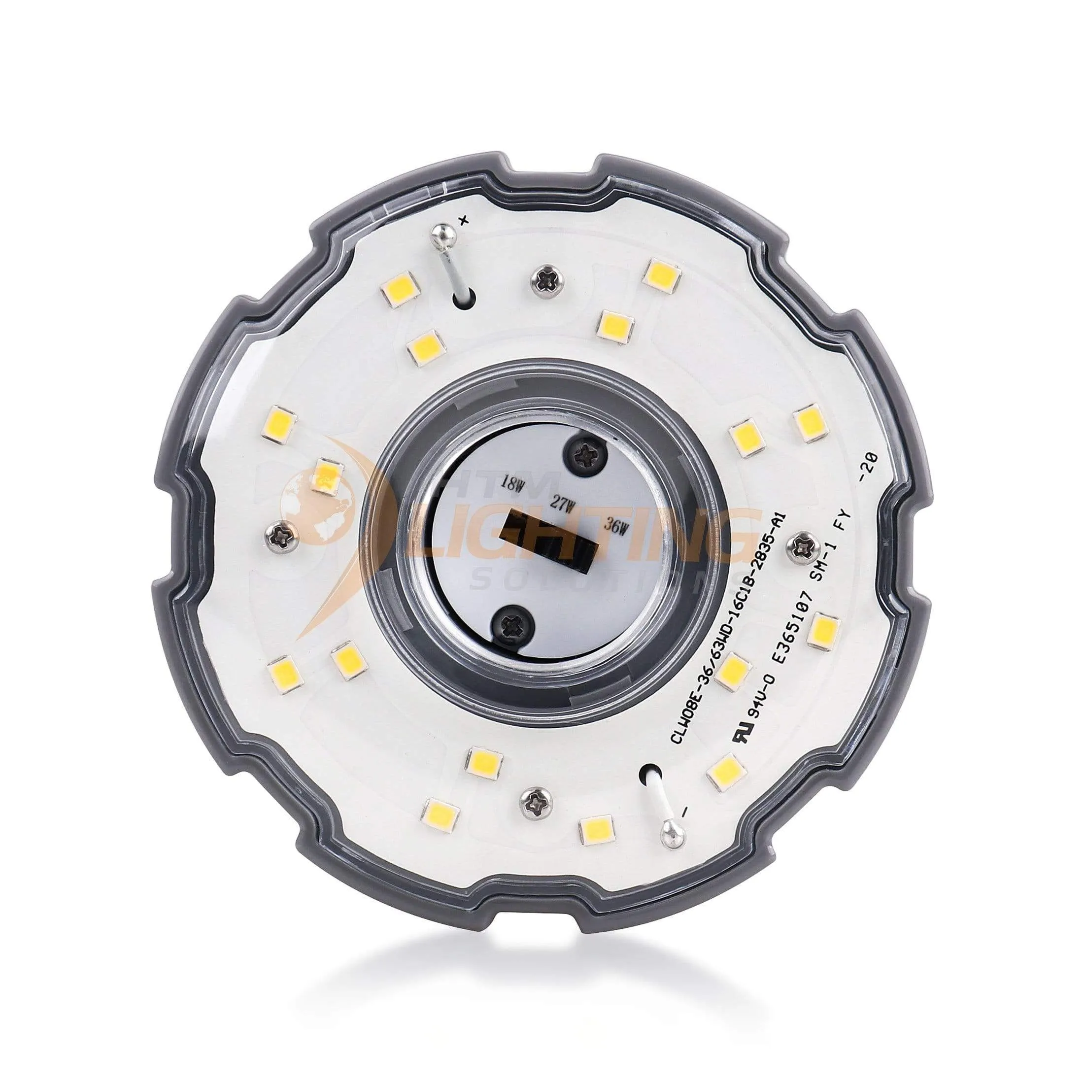 36W LED Corn Light - 150W MH Equal - 5000K - Ex39 Mogul Base - Step Dimming