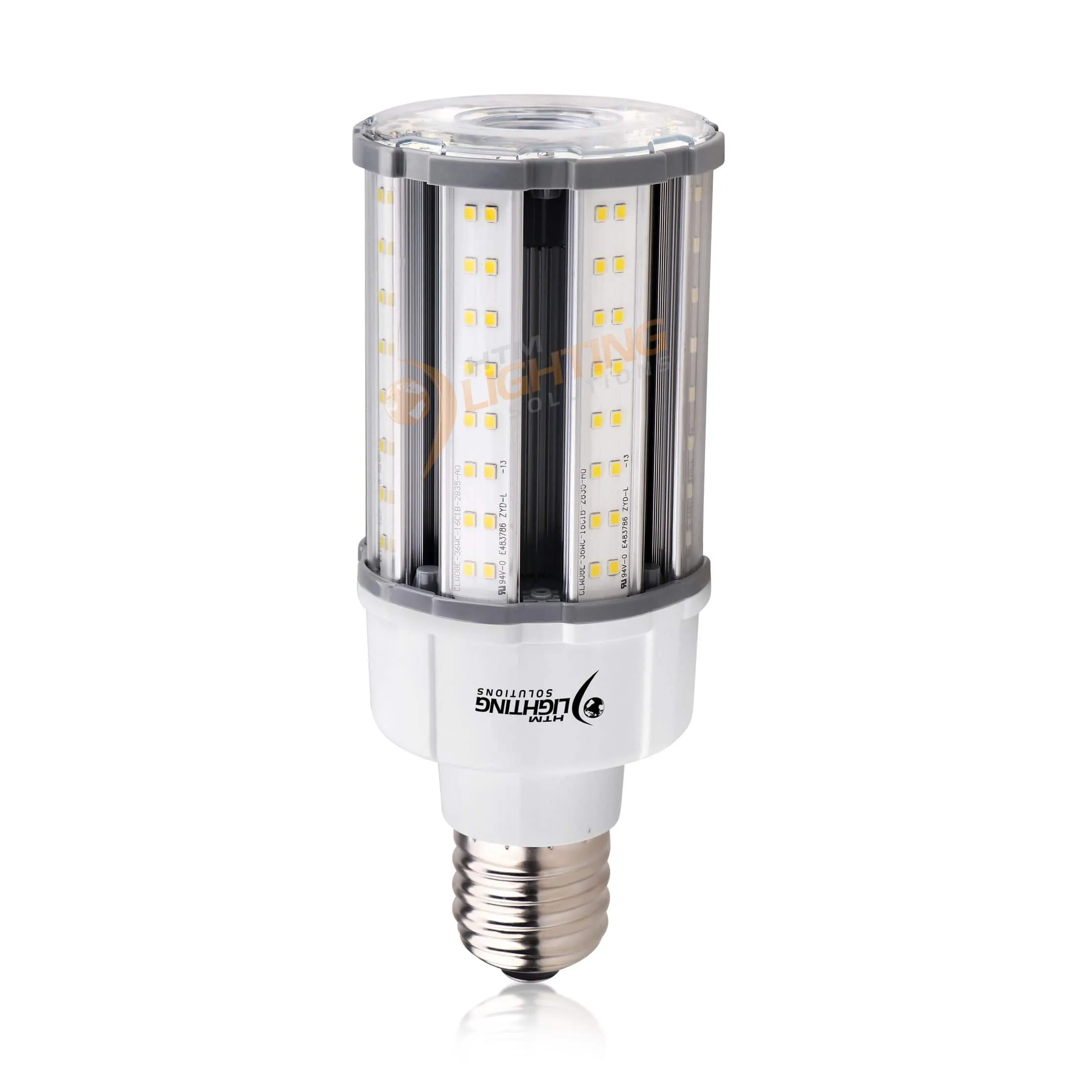 36W LED Corn Light - 150W MH Equal - 5000K - Ex39 Mogul Base - Step Dimming