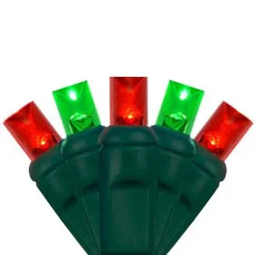 70 Red & Green 5mm Wide Angle Lens - Premium - LED Christmas Lights