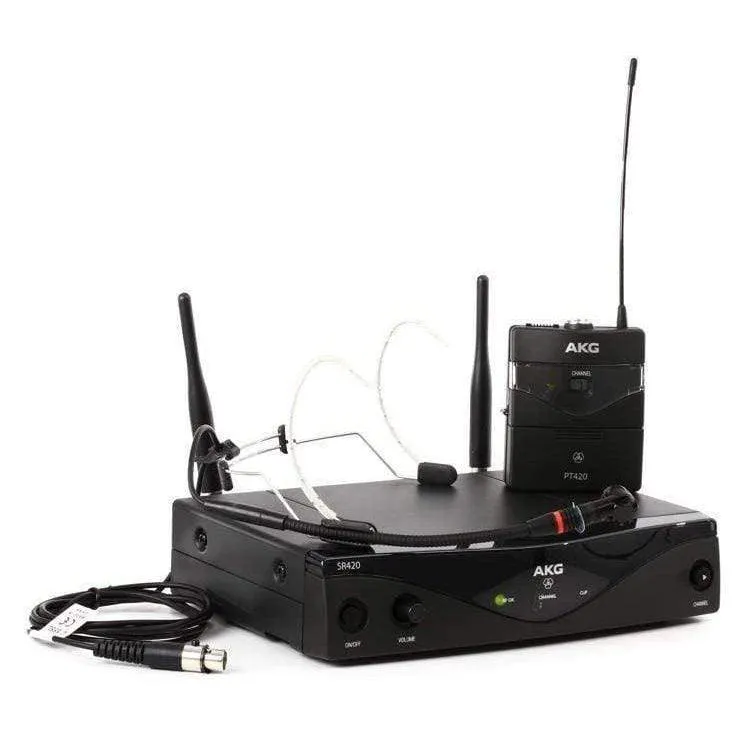 AKG WMS420 Headworn Set Wireless Microphone System