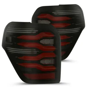 AlphaRex LUXX-Series Sequential Black-Red LED Tail Lights | 2010  Toyota 4Runner (690050)