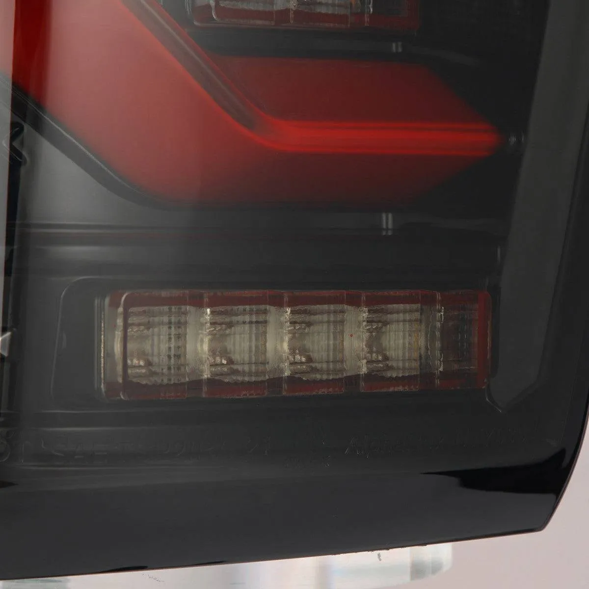 AlphaRex LUXX-Series Sequential Black-Red LED Tail Lights | 2016-2023 Toyota Tacoma (680000)
