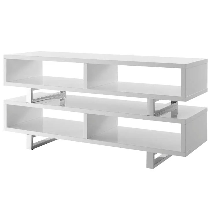 Amble 47” TV Stand White