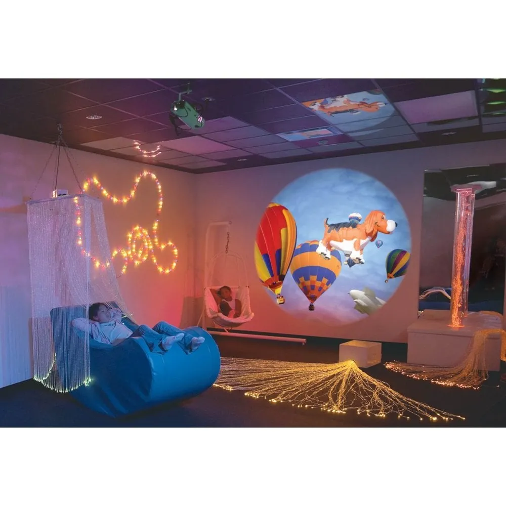 Aura Projector Set - With 2 Wheels and Bracket