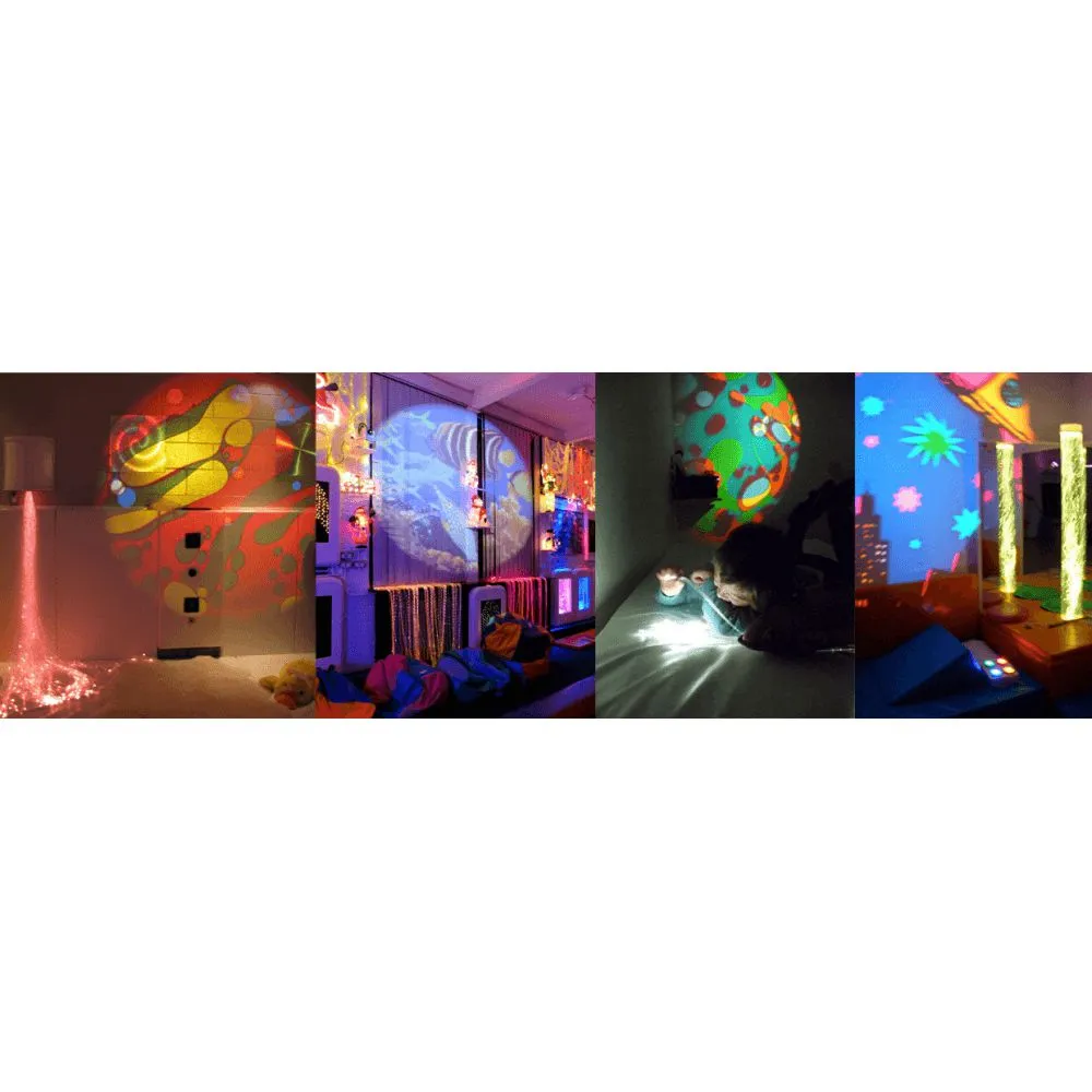 Aura Projector Set - With 2 Wheels and Bracket