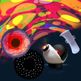 Aura Projector Set - With 2 Wheels and Bracket
