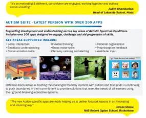 Autism Software Suite for Omi Projectors