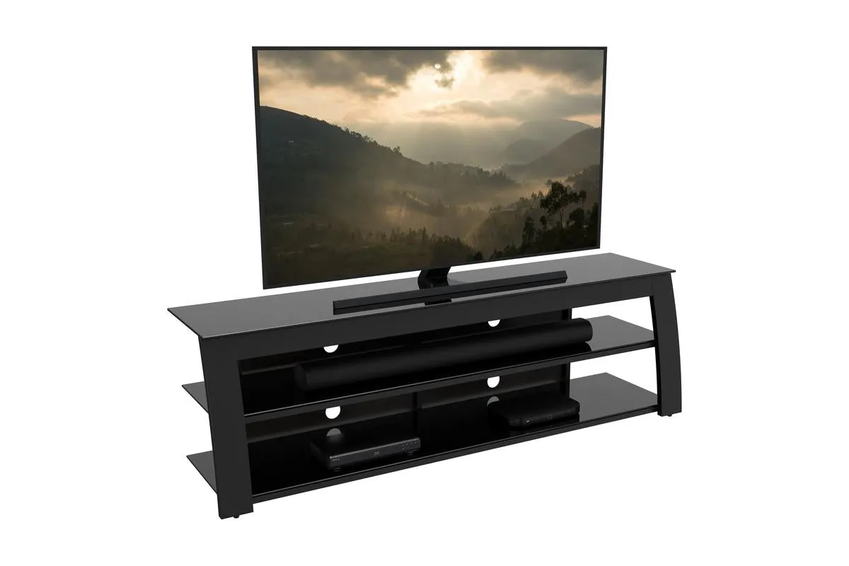 AVF Kivu 1.8m TV Stand | Black | FS1800KIVB