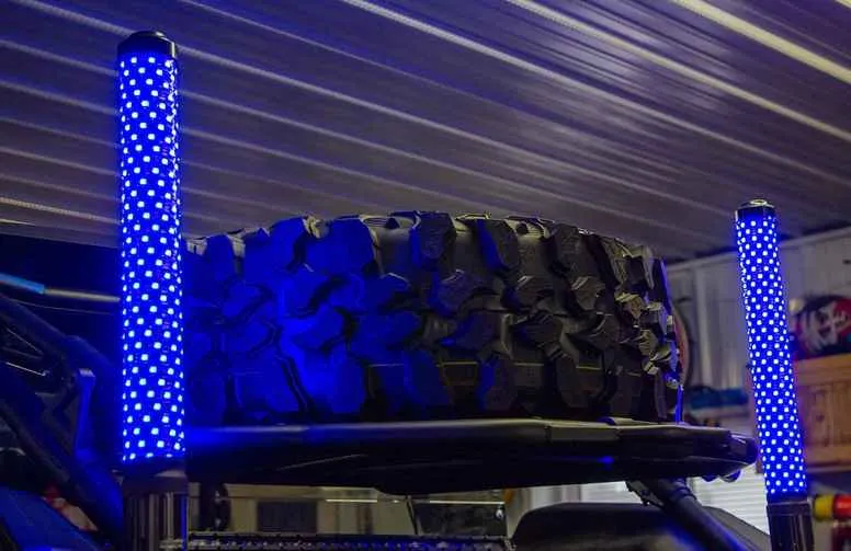 BIG EDDY'S LED Whips: Illuminate the Night with Style and Durability