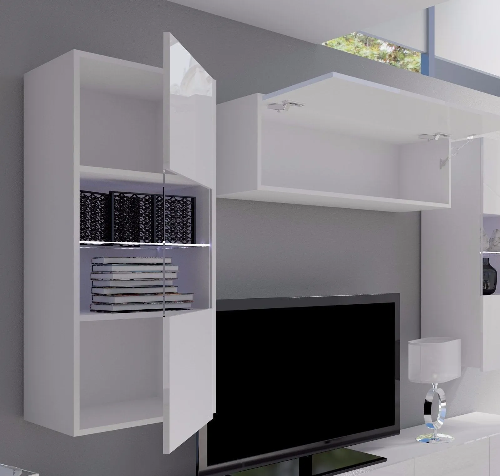 Calabrini 7 Entertainment Unit For TVs Up To 42"