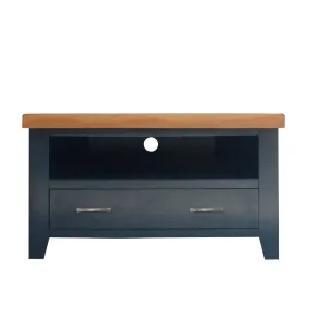 Chatsworth Blue 90cm Corner TV Stand