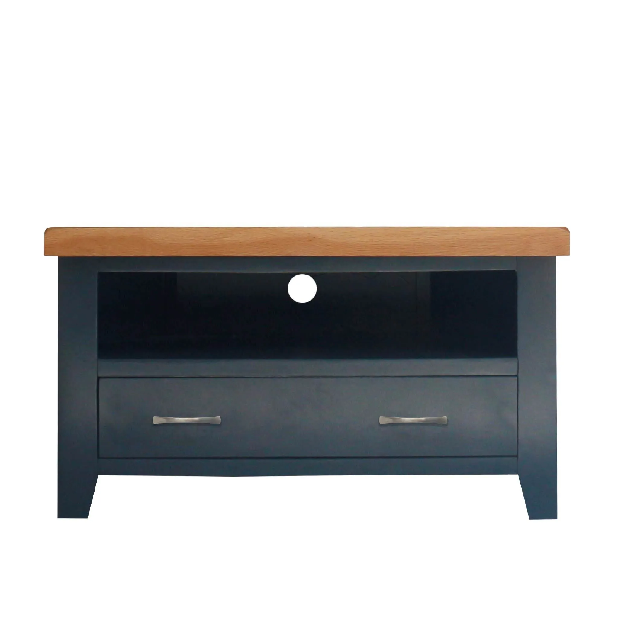 Chatsworth Blue 90cm Corner TV Stand