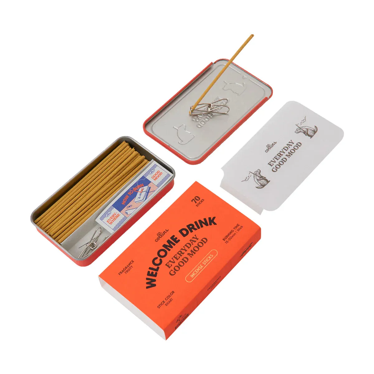 Collins: Natural Incense Sticks - Welcome Drink
