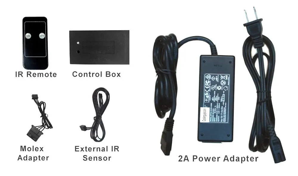 Coolerguys Remote IR Controlled Fan System
