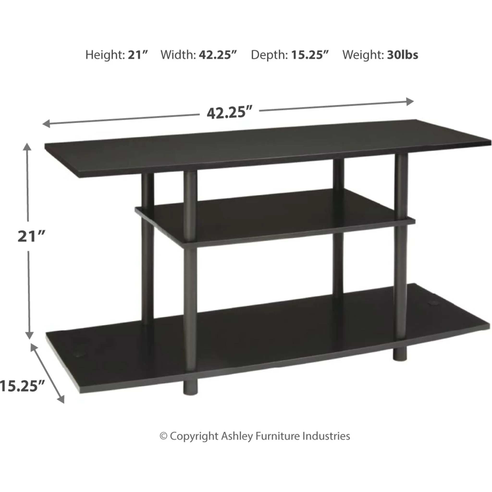 Cooperson TV Stand - Black