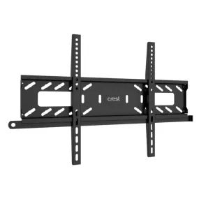 Crest MFP1FL 37" - 90" Black Lockable Fixed TV Wall Mount
