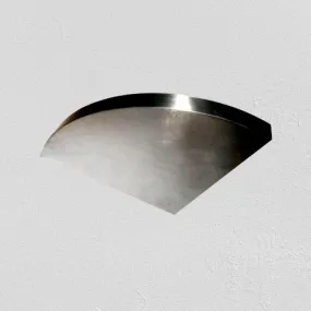 Curved corner stainless steel floating shelves Ponoma®
