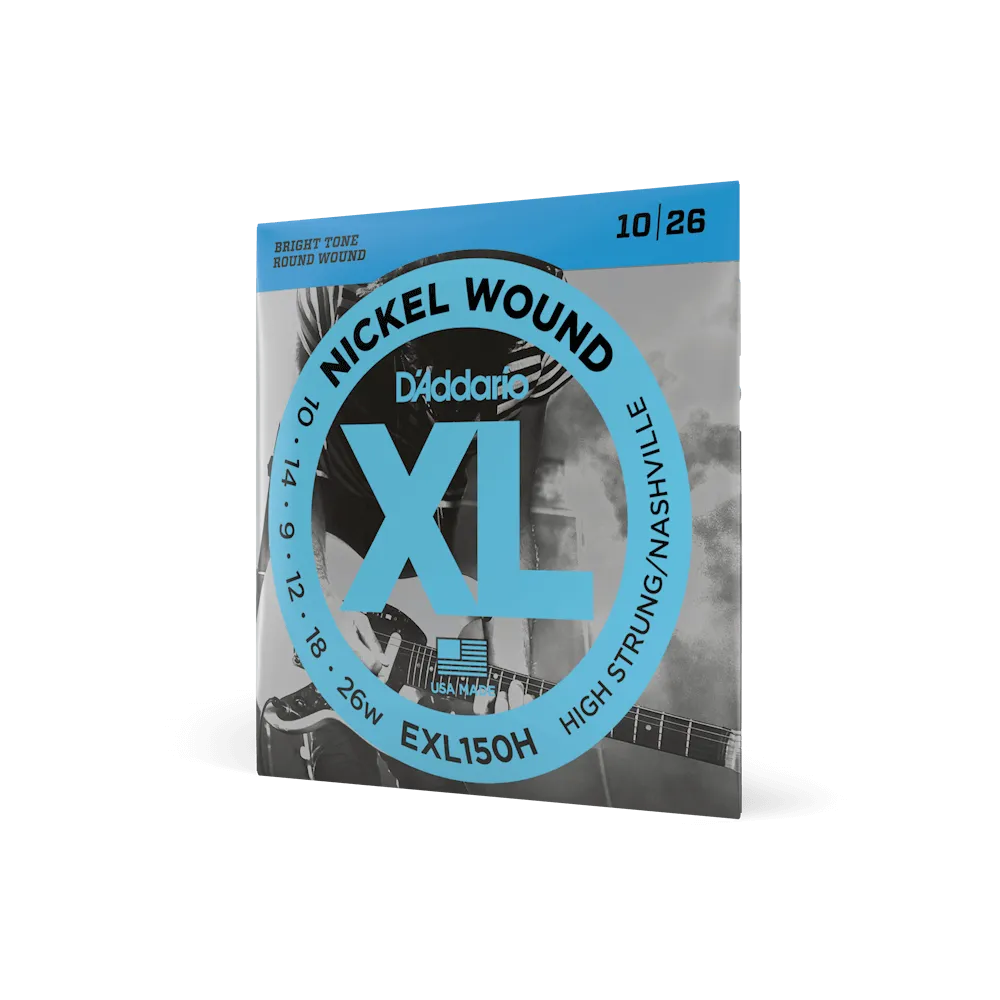 D'Addario EXL Nickel Wound Electric Guitar Strings | Select Gauge