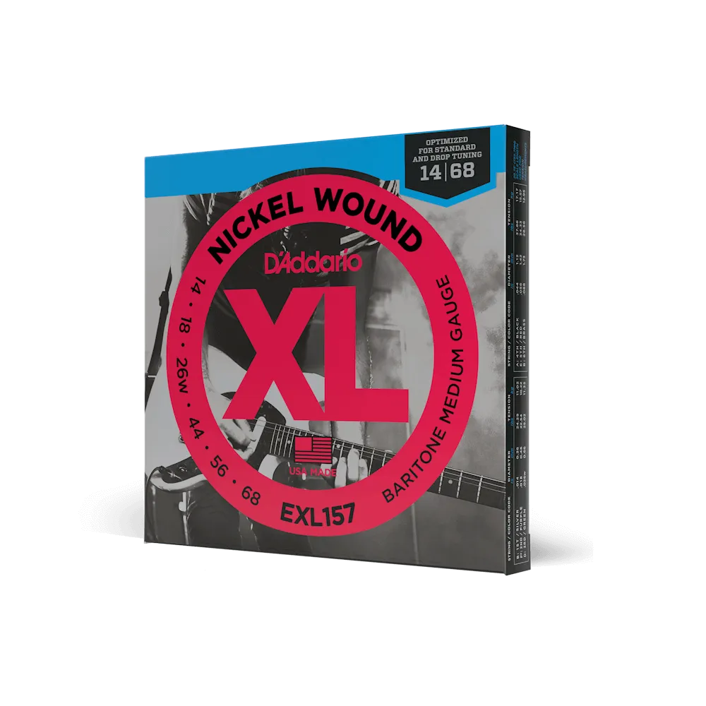 D'Addario EXL Nickel Wound Electric Guitar Strings | Select Gauge