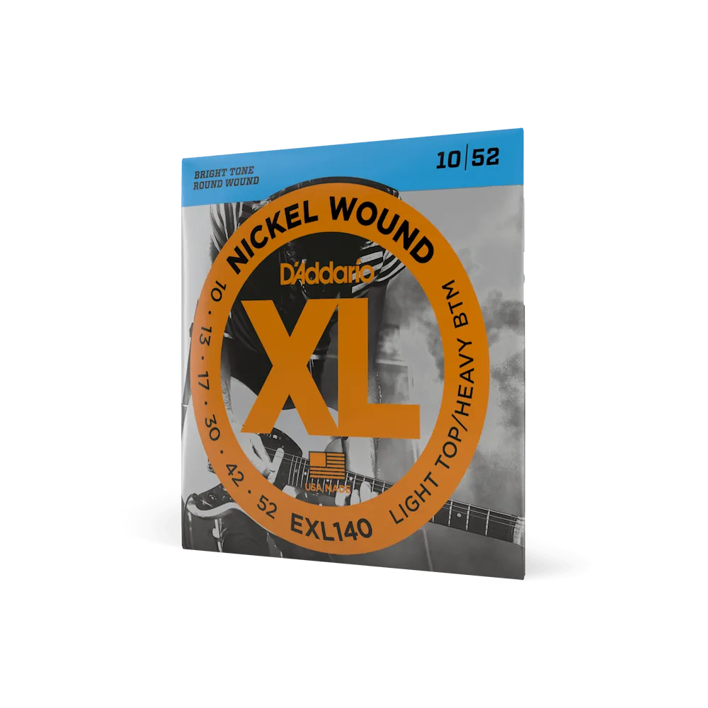 D'Addario EXL Nickel Wound Electric Guitar Strings | Select Gauge