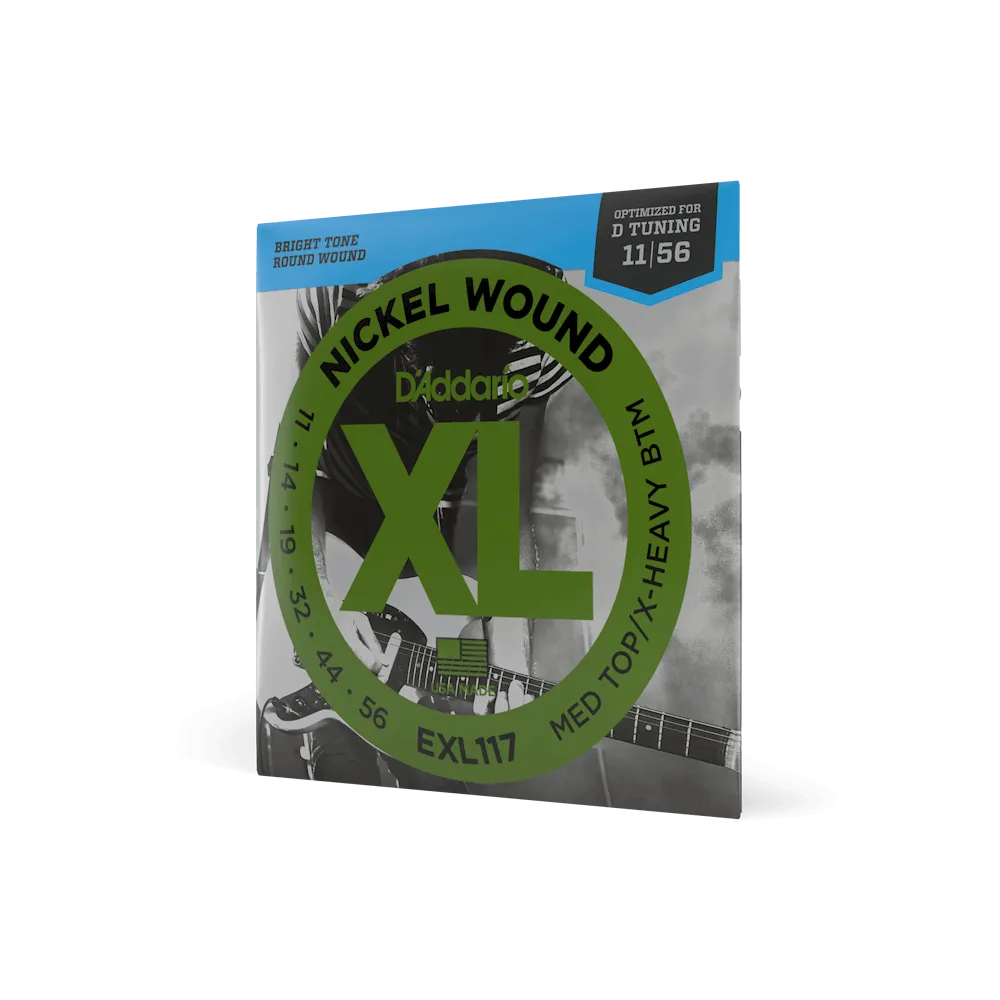 D'Addario EXL Nickel Wound Electric Guitar Strings | Select Gauge