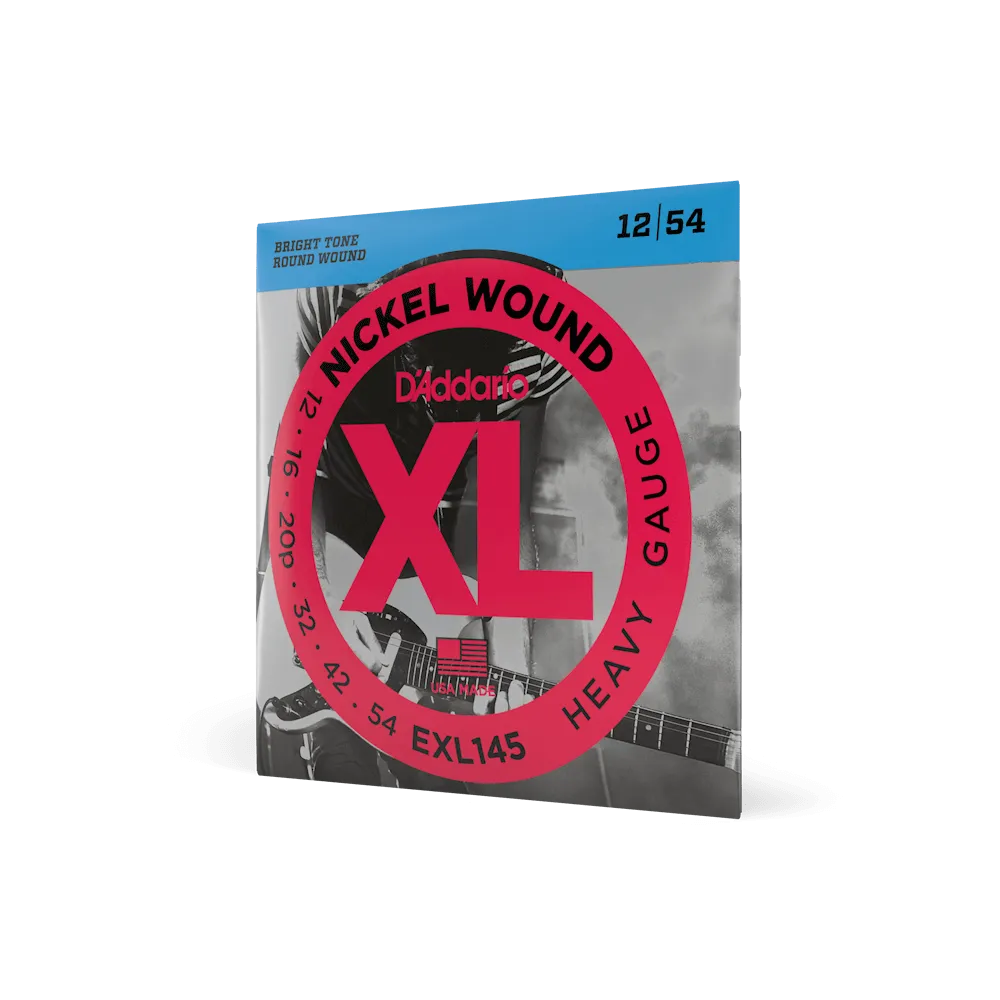 D'Addario EXL Nickel Wound Electric Guitar Strings | Select Gauge