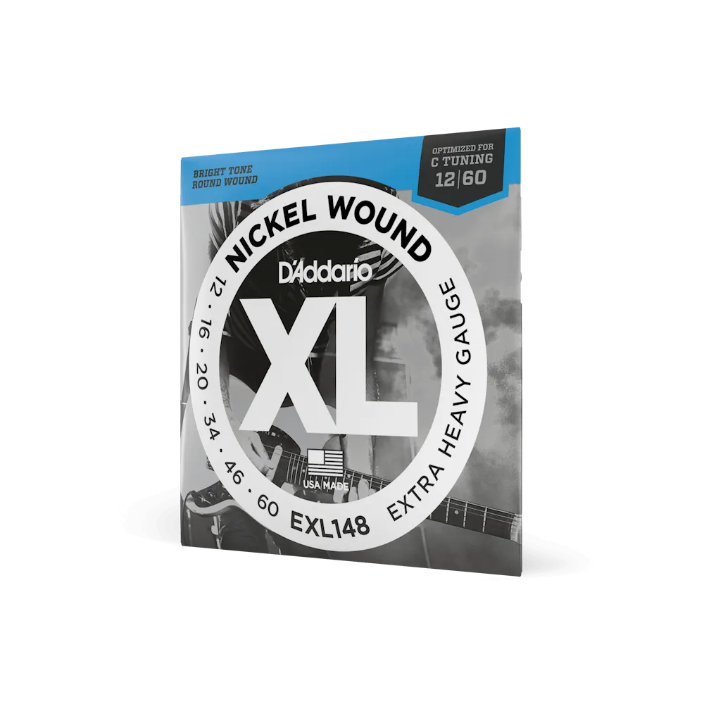 D'Addario EXL Nickel Wound Electric Guitar Strings | Select Gauge