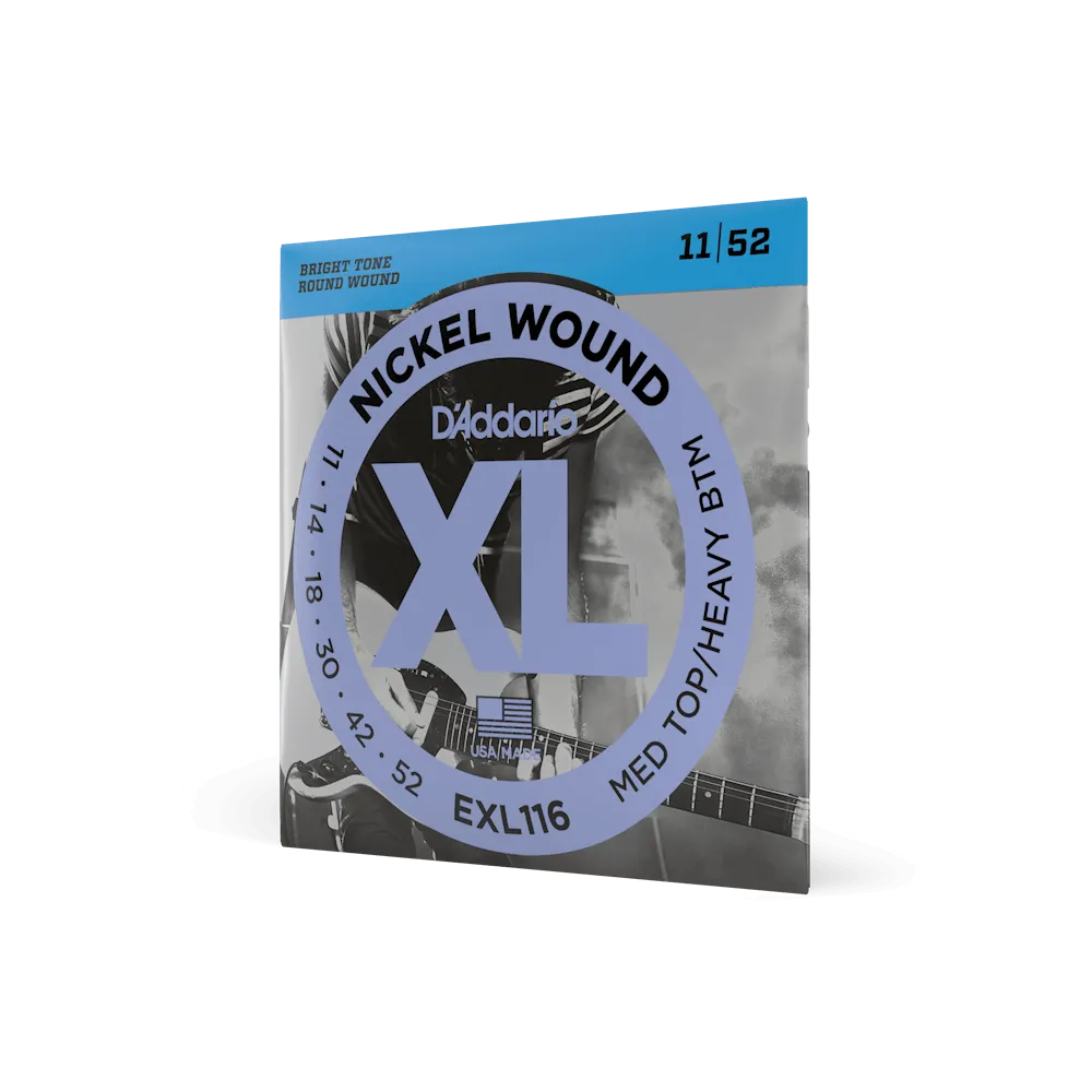 D'Addario EXL Nickel Wound Electric Guitar Strings | Select Gauge