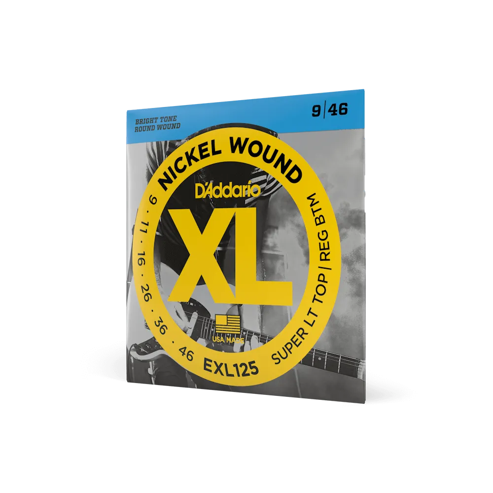 D'Addario EXL Nickel Wound Electric Guitar Strings | Select Gauge