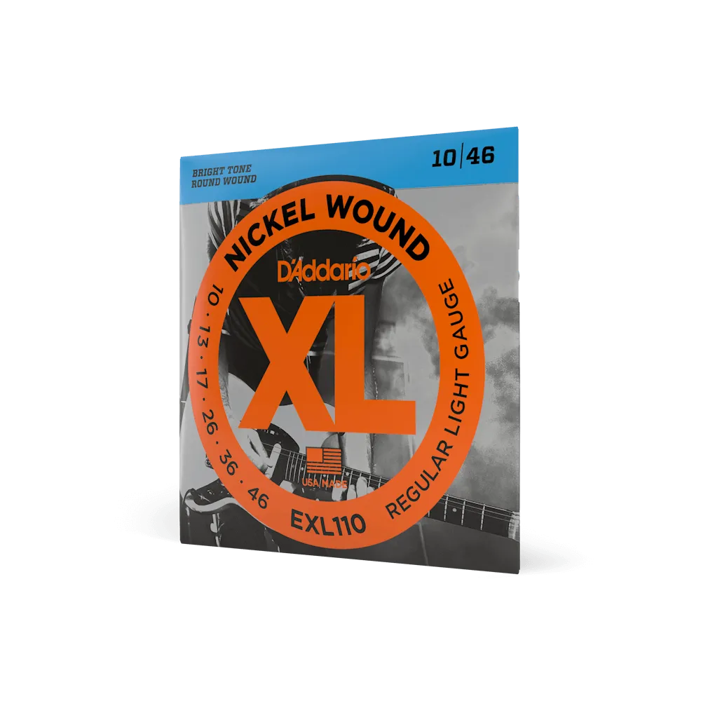 D'Addario EXL Nickel Wound Electric Guitar Strings | Select Gauge