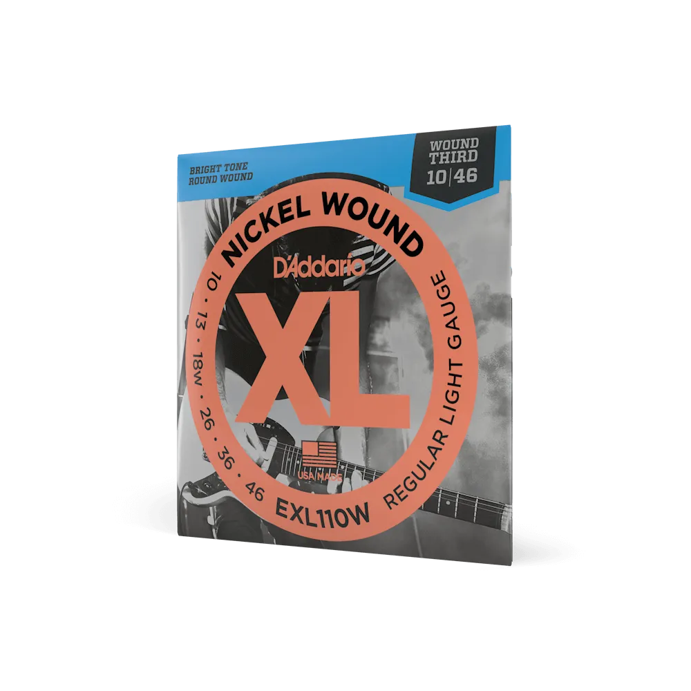 D'Addario EXL Nickel Wound Electric Guitar Strings | Select Gauge