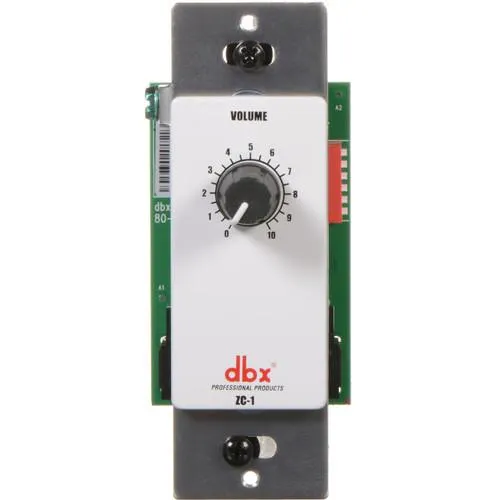 DBX ZC1 Wall-Mounted Zone Controller w/ Volume Control