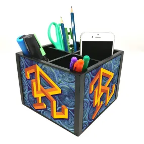 Desk Organizer For Stationery -  Letter R