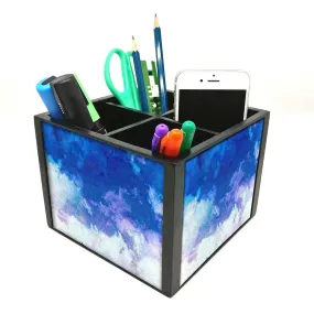 Desk Organizer For Stationery -  Sky clouds
