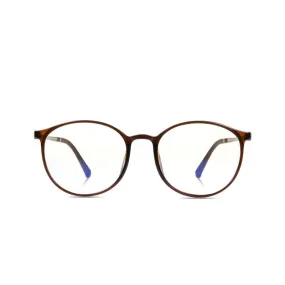 DUCO Blue Light Blocking Glasses Computer Round Eyeglasses Frame Non prescription Glasses 5211