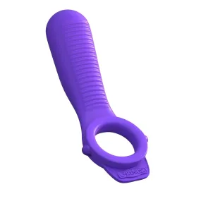 Fantasy C-ringz Ride N Glide Couples Ring Purple