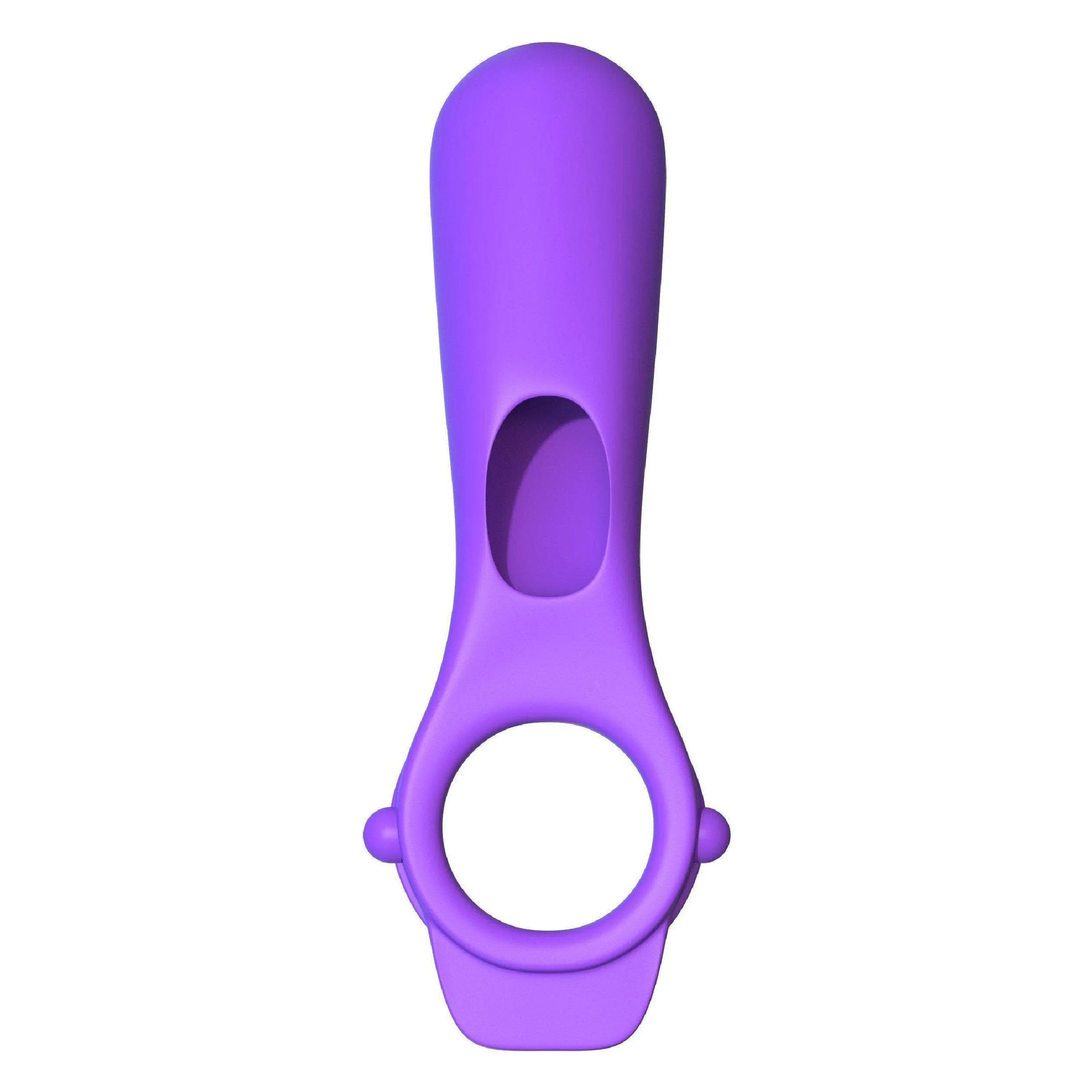 Fantasy C-ringz Ride N Glide Couples Ring Purple