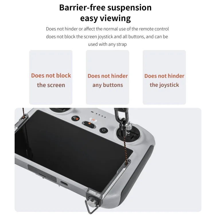For DJI RC / RC 2 STARTRC Neck Strap Self-Balance System Kit