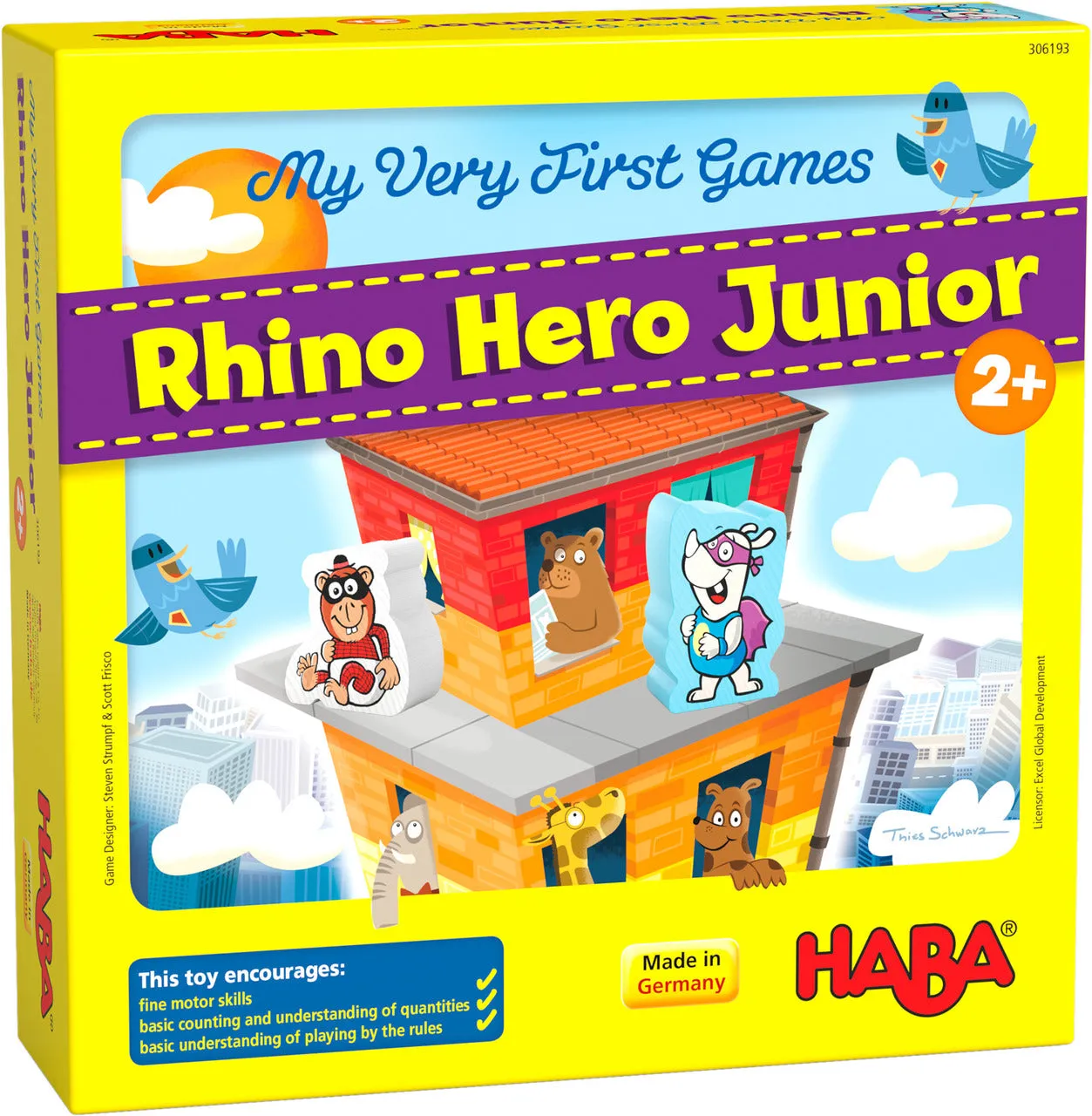 Haba My Very First Games - Rhino Hero Junior