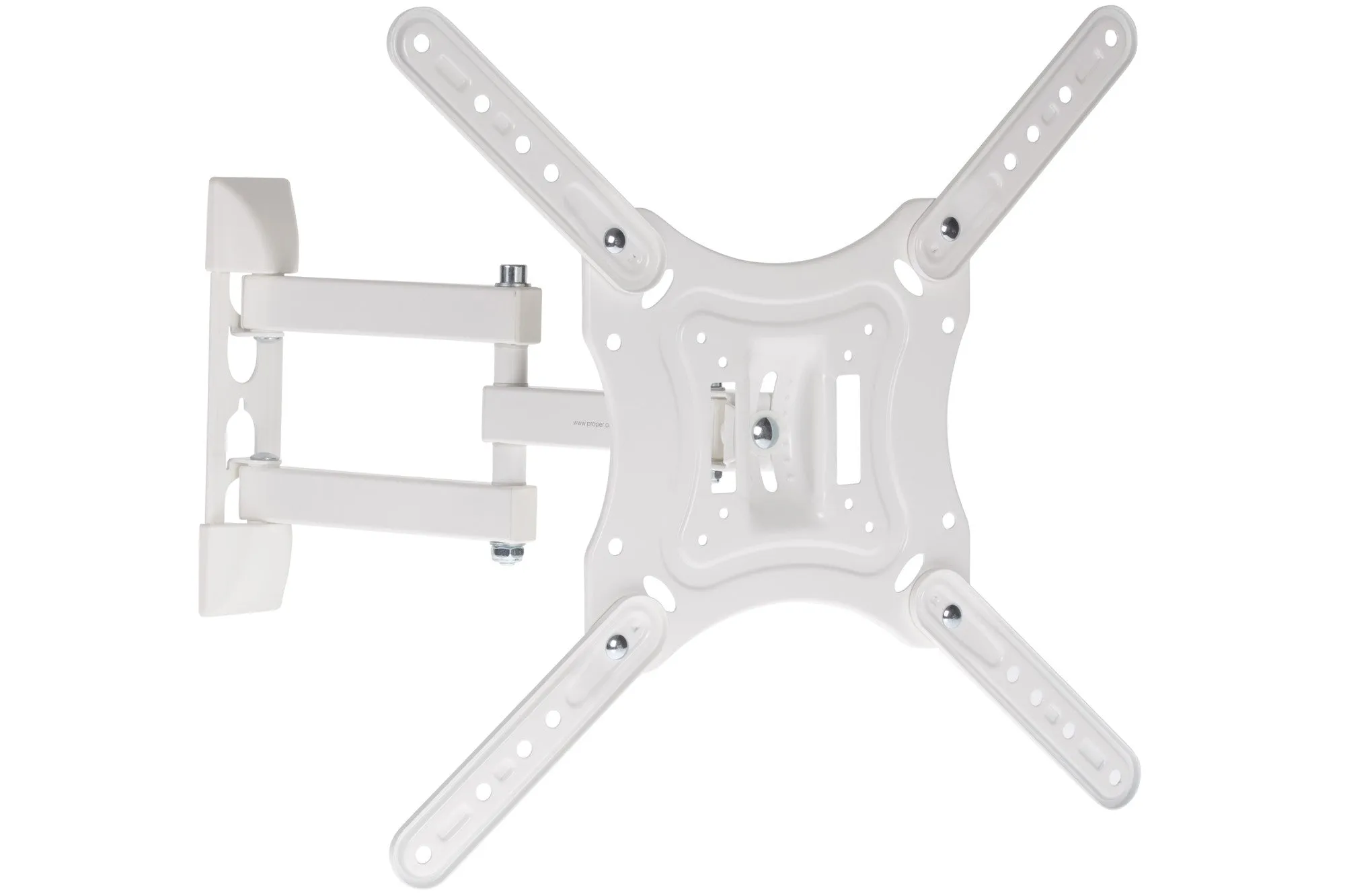 Heavy Duty Swing Arm TV Wall Bracket 23" 24" 28" 32" 37" 40" 42" 43" 46" 50" 55" Tilt 20° VESA Max 400x400 Black