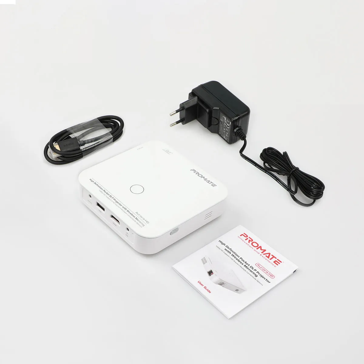 High Definition Pocket DLP Projector with Wireless Mirroring