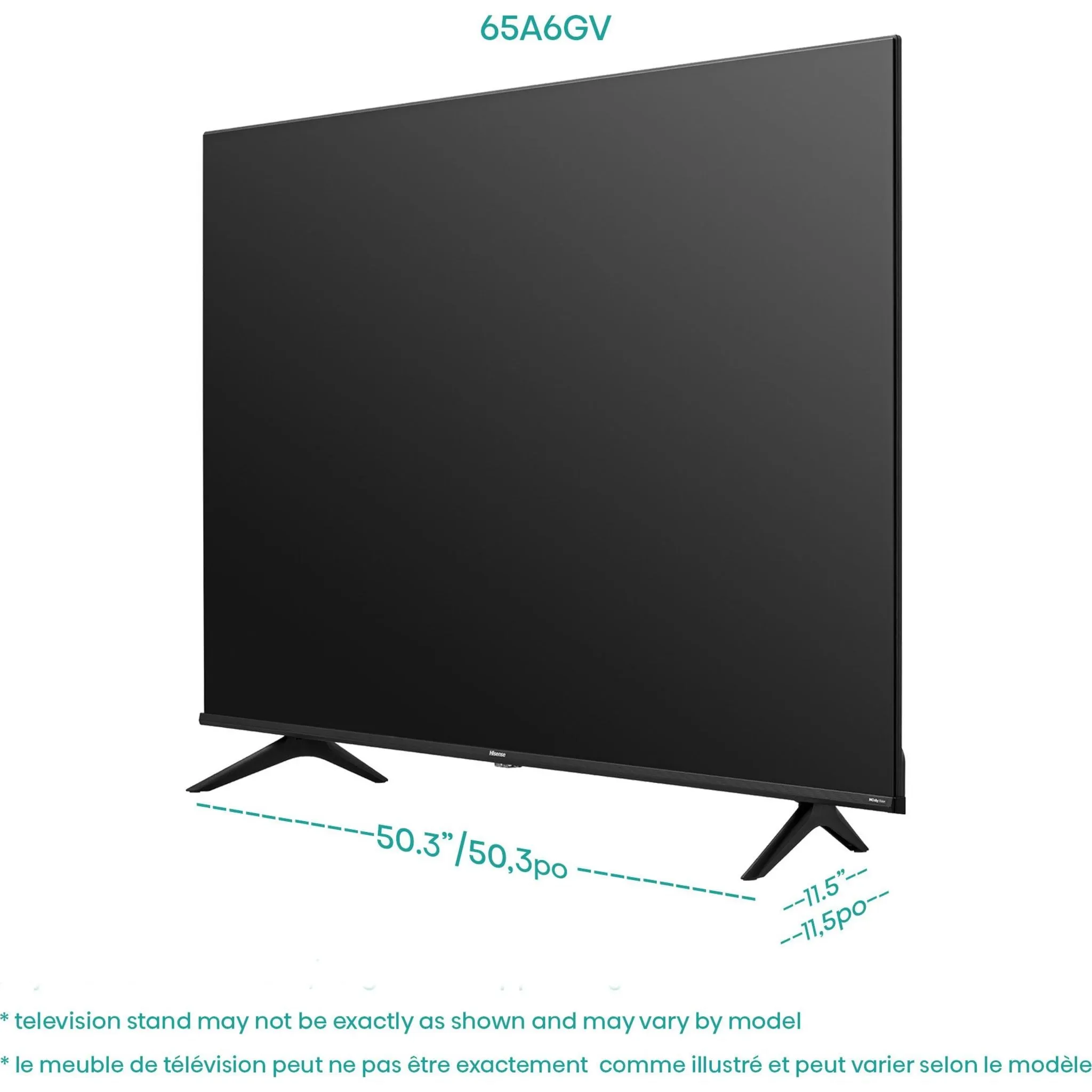 Hisense 55 4K UHD SMART (55A60GV) - Black