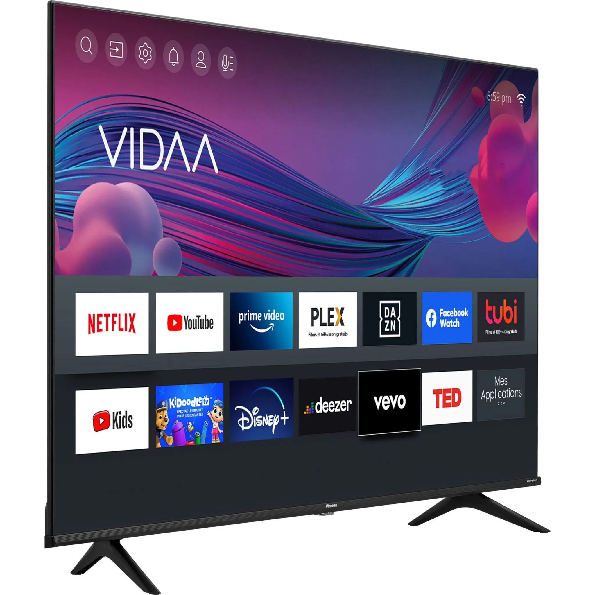 Hisense 55 4K UHD SMART (55A60GV) - Black