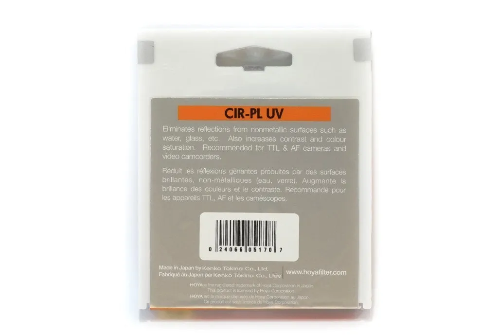 Hoya HRT UV CPL 77mm Genuine Filter (Made In Japan)