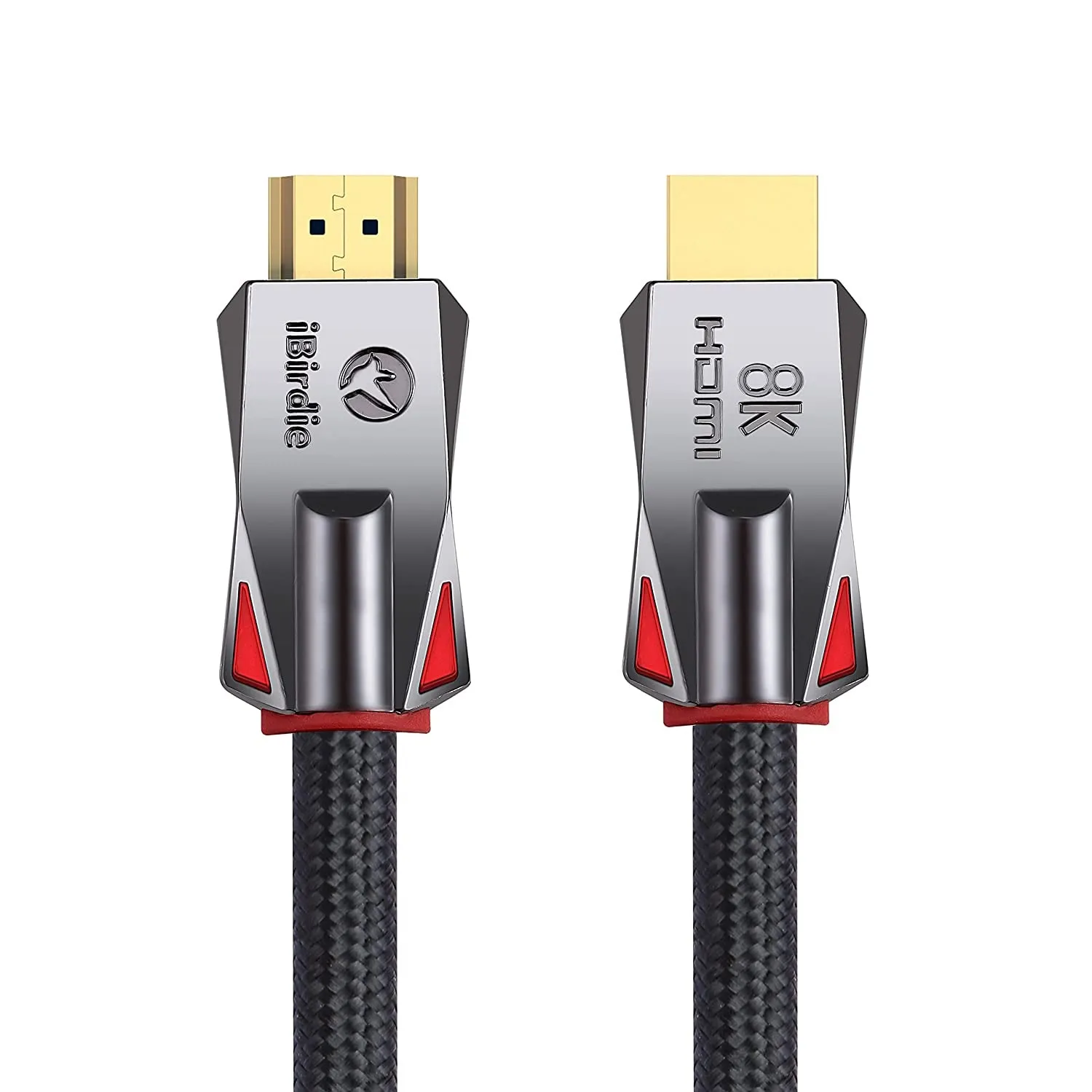 iBirdie 8K Fiber Optic HDMI 2.1 Cable Male to Male (50 Ft)