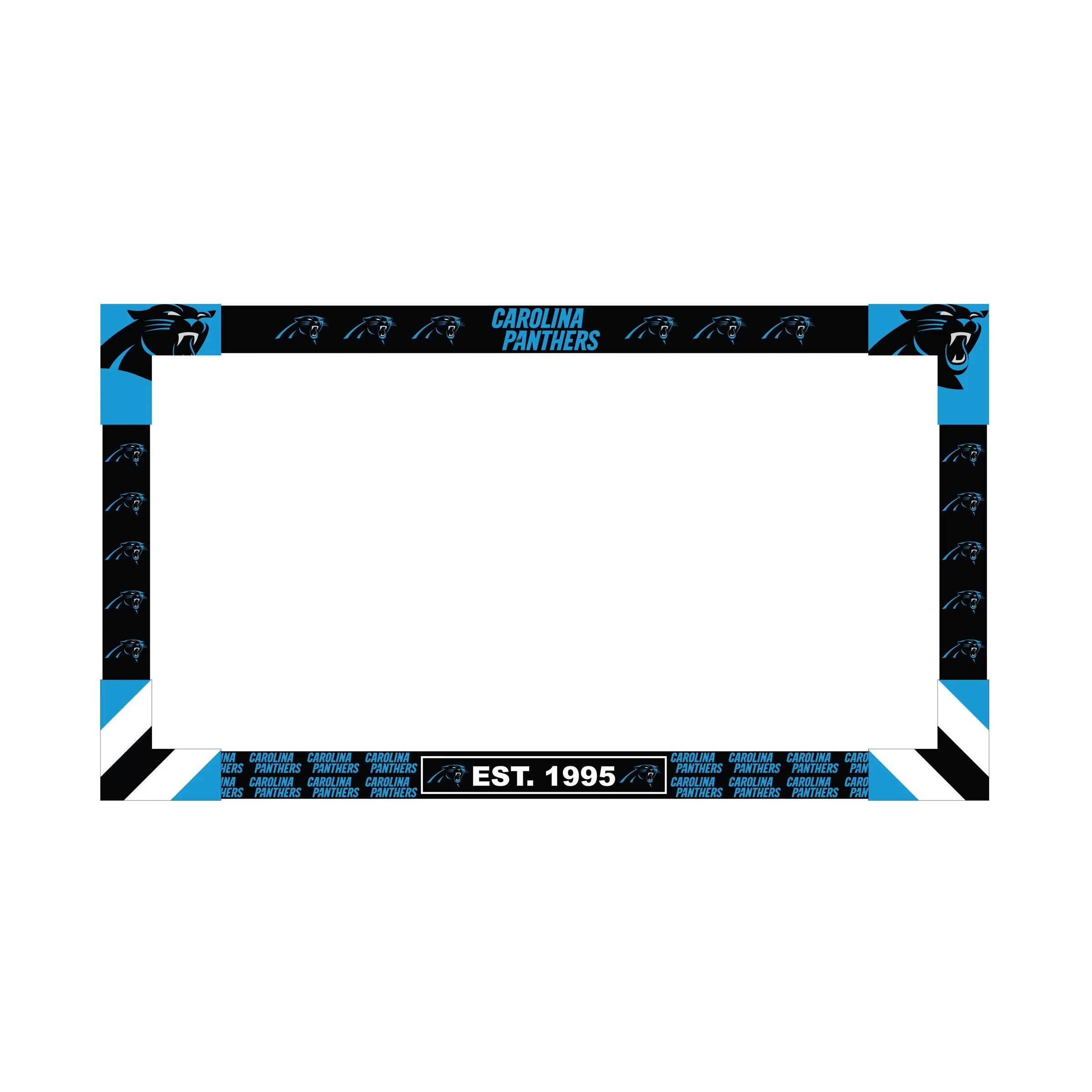 Imperial Carolina Panthers Big Game TV Frame